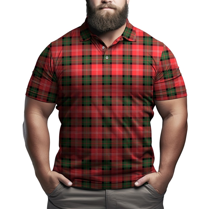 Nesbitt (Nisbet) Tartan Mens Polo Shirt