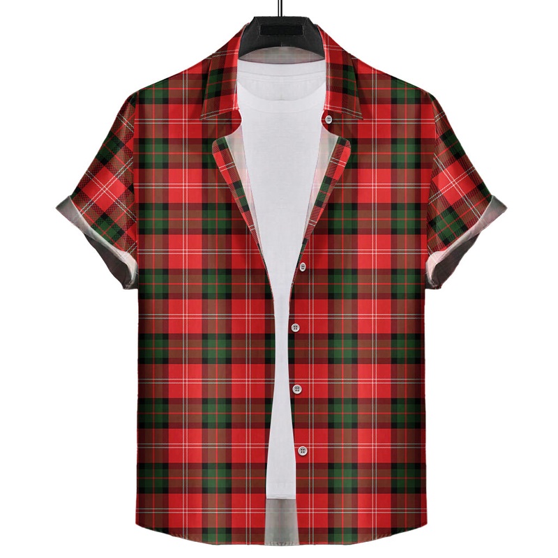 Nesbitt (Nisbet) Tartan Short Sleeve Button Down Shirt