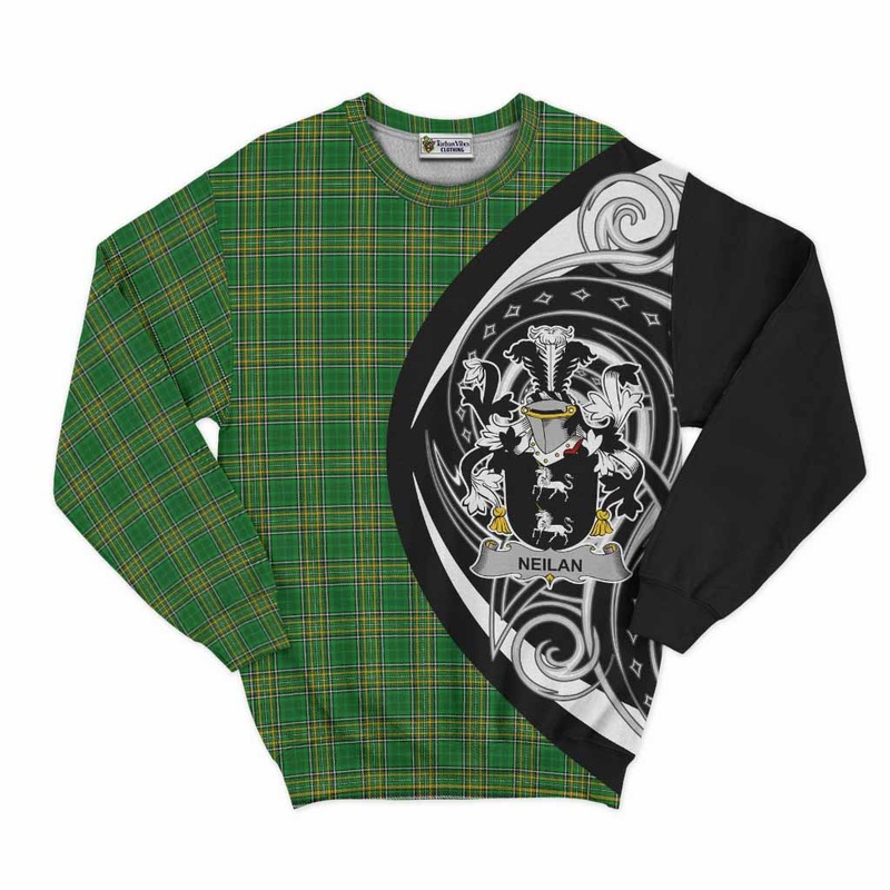 Neilan Irish Clan Sweatshirt Celtic Circle Style