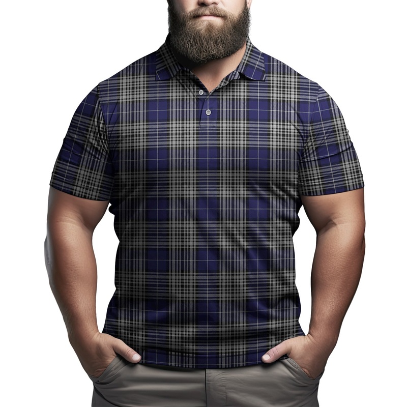 Napier Tartan Mens Polo Shirt