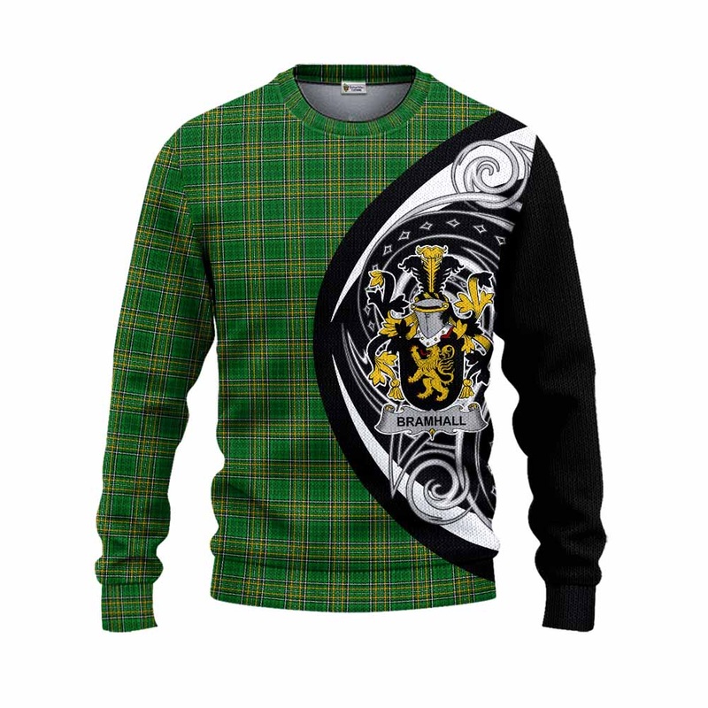 Bramhall Irish Clan Knitted Sweater Celtic Circle Style