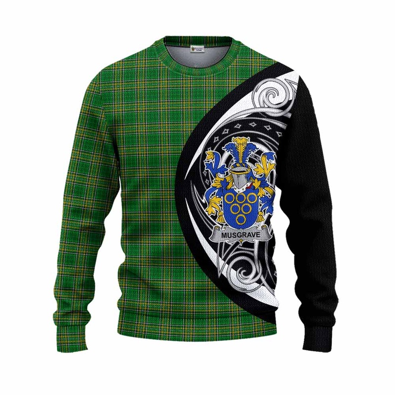 Musgrave Irish Clan Knitted Sweater Celtic Circle Style