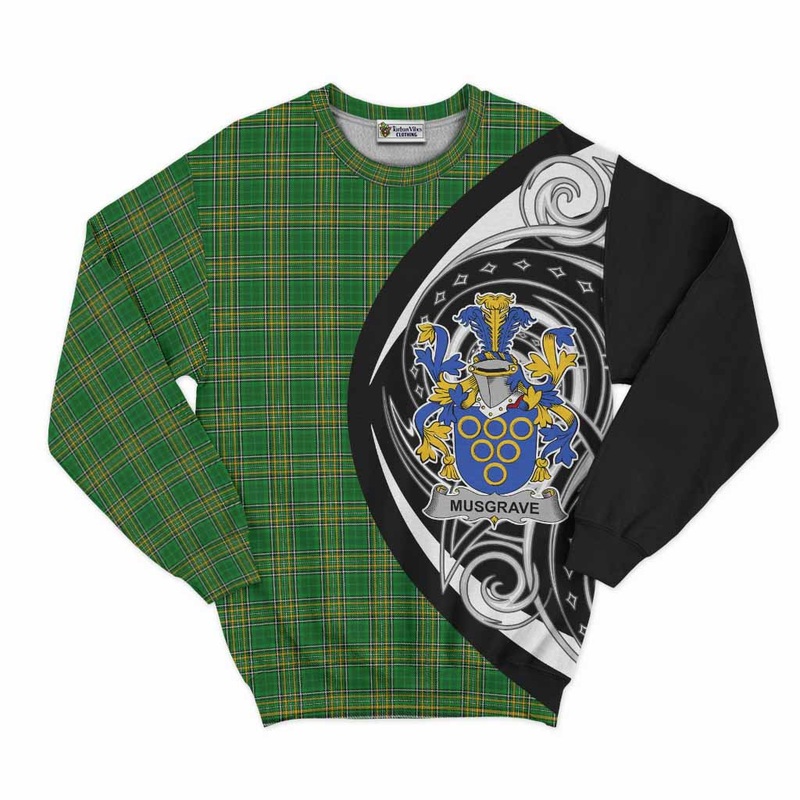 Musgrave Irish Clan Sweatshirt Celtic Circle Style