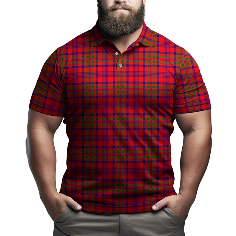 Murray of Tulloch Modern Tartan Mens Polo Shirt
