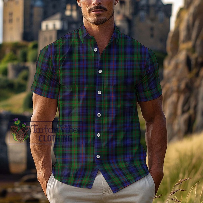 Murray Tartan Cotton Hawaiian Shirt