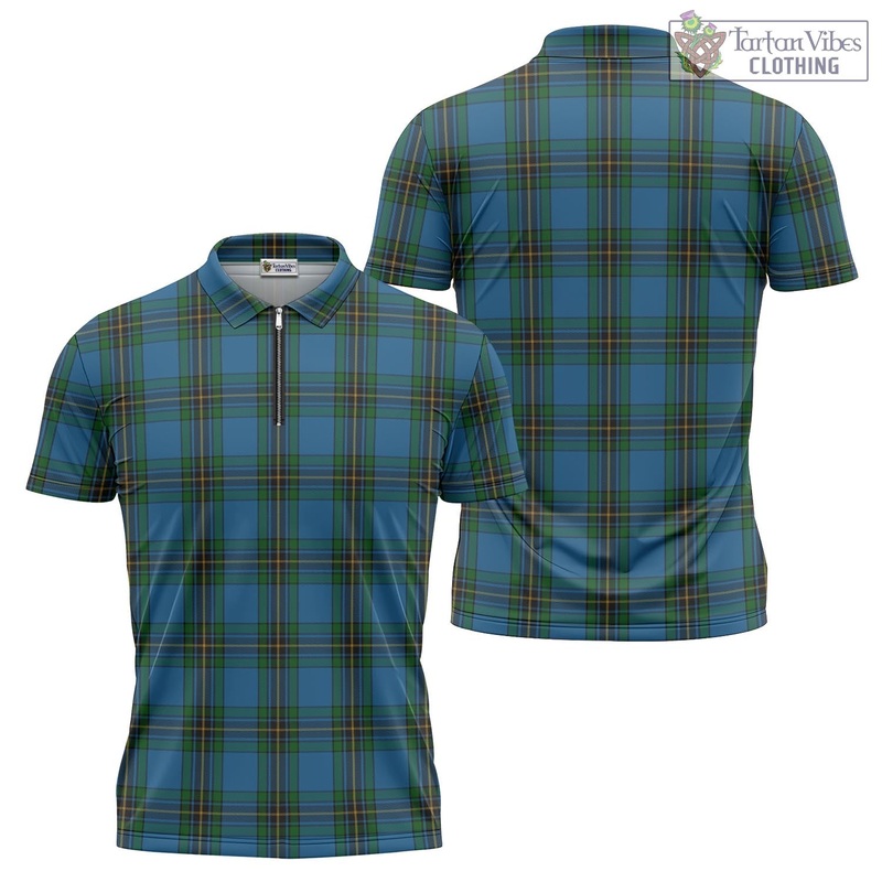 Murray of Elibank Tartan Zipper Polo Shirt