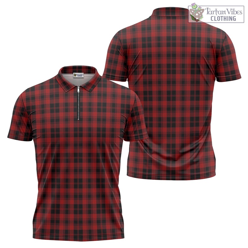 Murray of Ochtertyre Tartan Zipper Polo Shirt