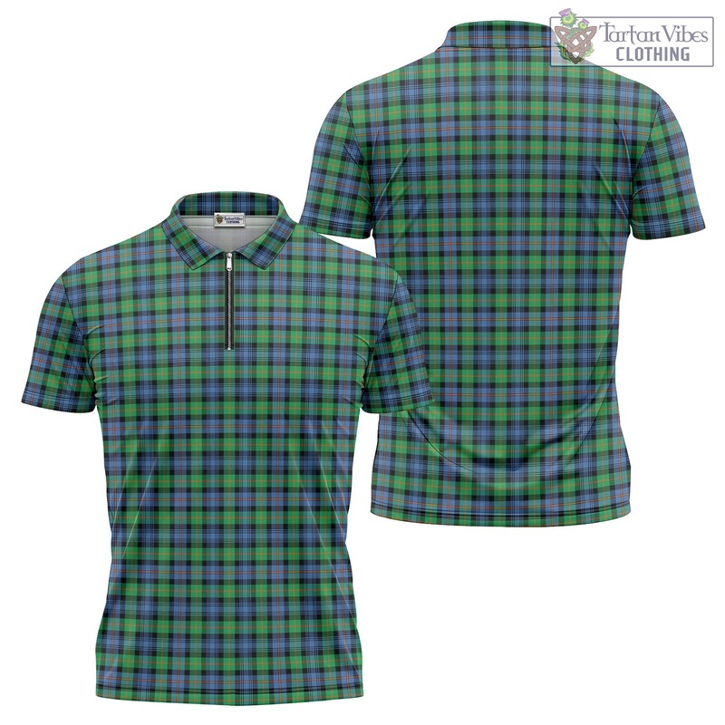 Murray of Atholl Ancient Tartan Zipper Polo Shirt