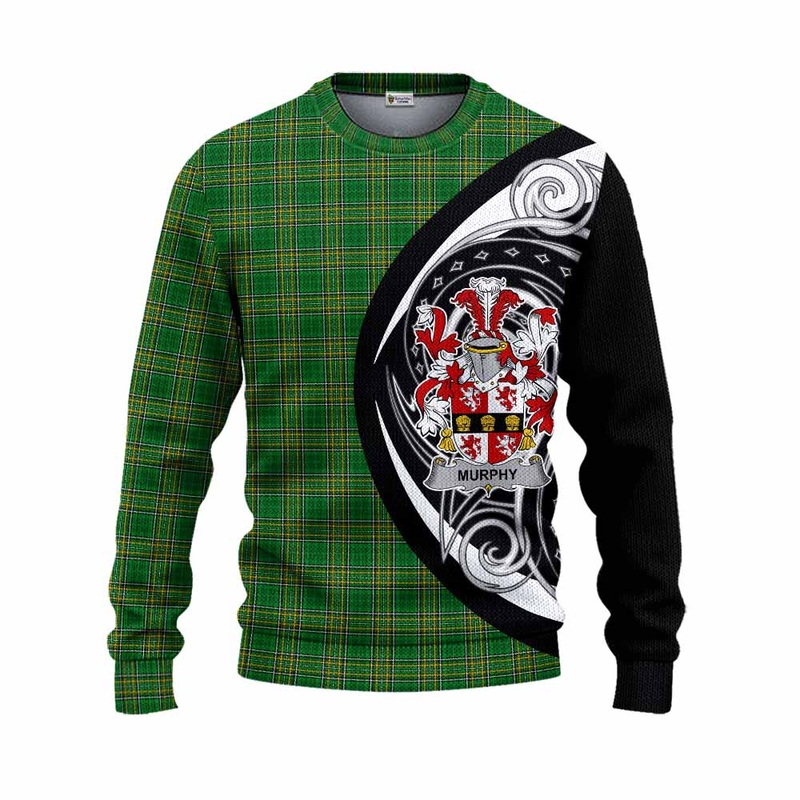Murphy (Muskerry) Irish Clan Knitted Sweater Celtic Circle Style