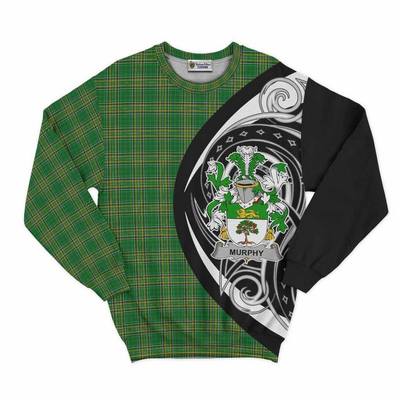 Murphy (Wexford) Irish Clan Sweatshirt Celtic Circle Style