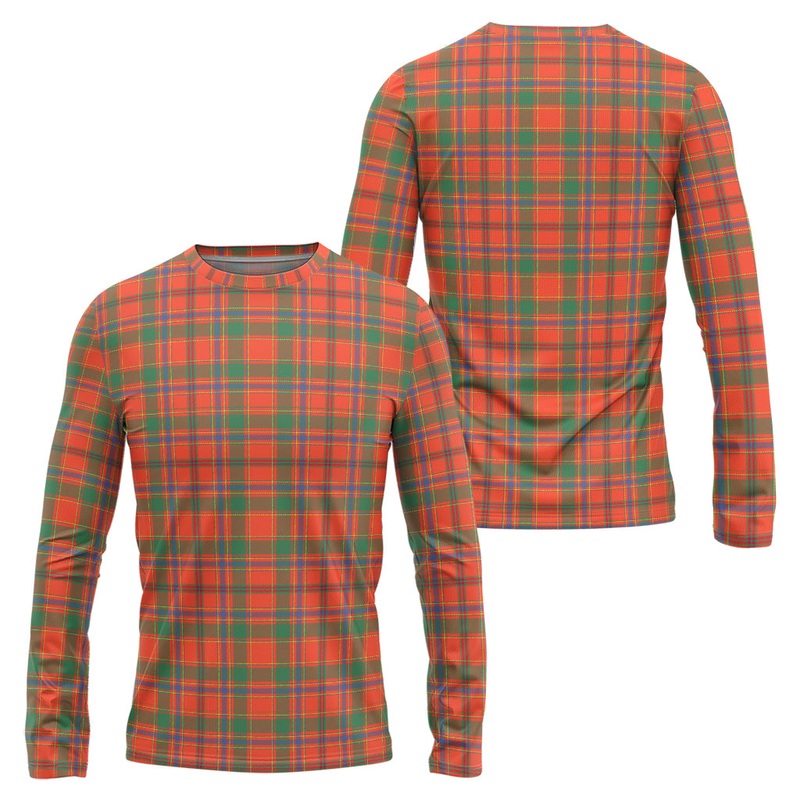 Munro Ancient Tartan Long Sleeve T-Shirt
