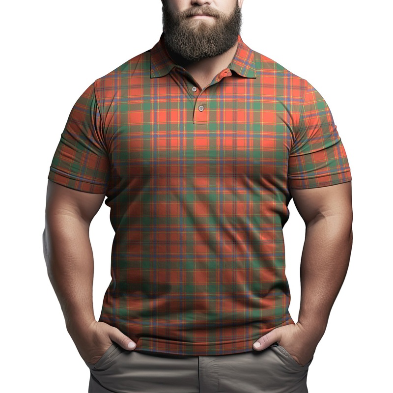 Munro Ancient Tartan Mens Polo Shirt