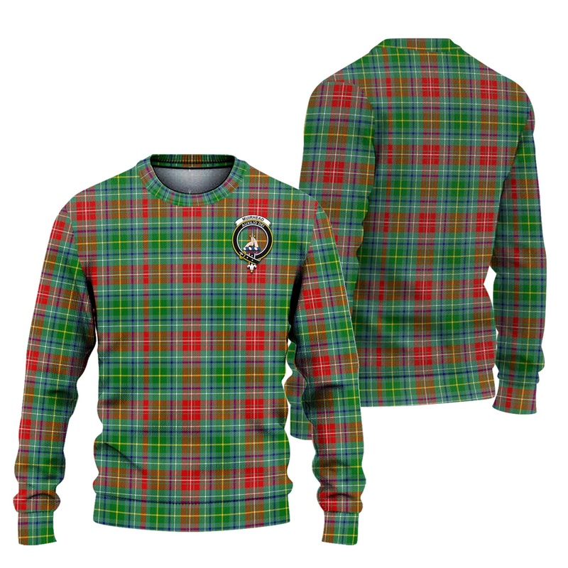 Muirhead Tartan Ugly Sweater with Family Crest