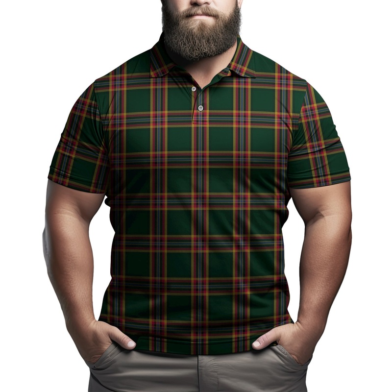 Moran Tartan Mens Polo Shirt