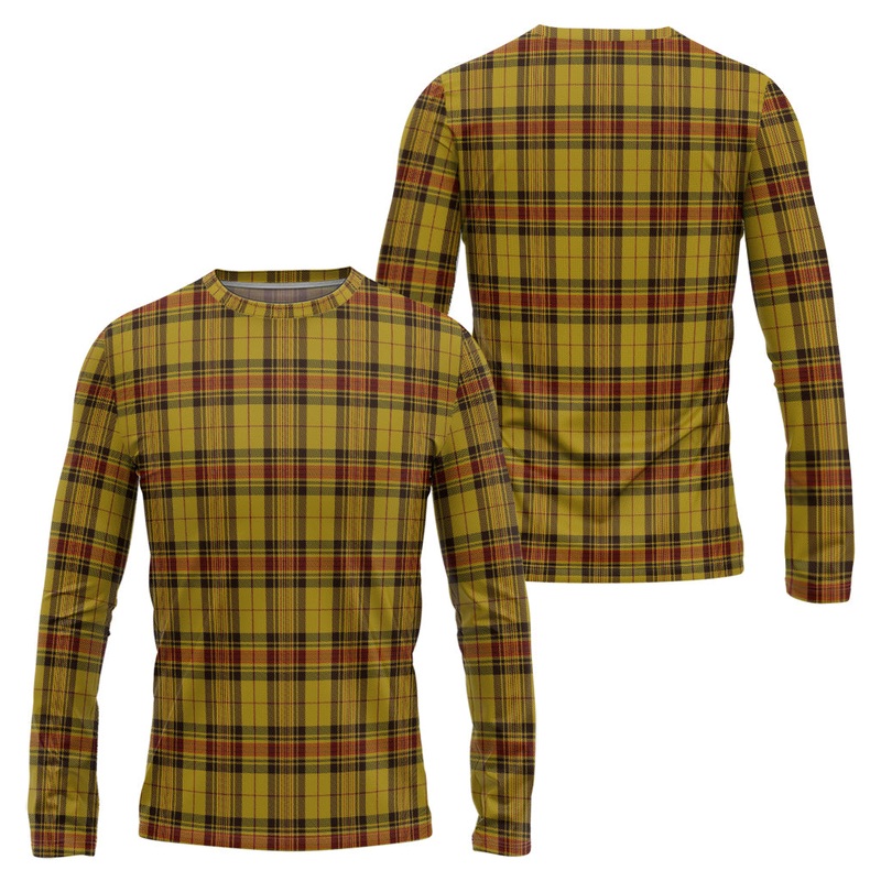 Morgan of Wales Tartan Long Sleeve T-Shirt