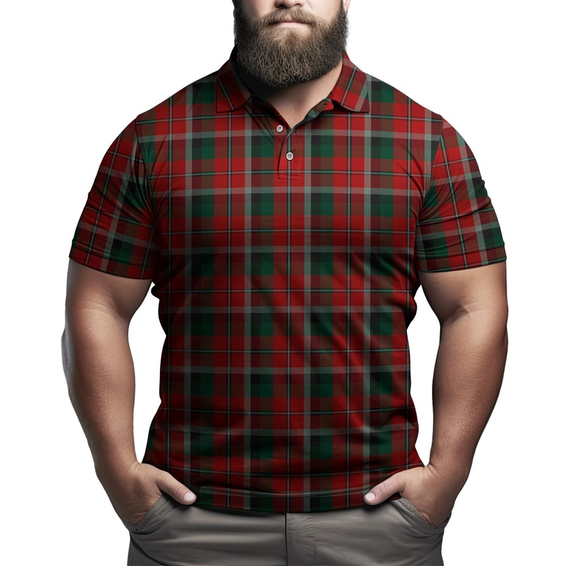 Montrose Tartan Mens Polo Shirt