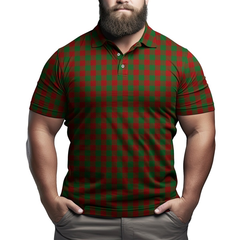 Moncrieff (Moncreiffe) Tartan Mens Polo Shirt