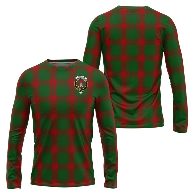 Middleton Tartan Long Sleeve T-Shirt with Family Crest