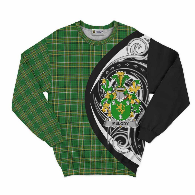 Melody Irish Clan Sweatshirt Celtic Circle Style