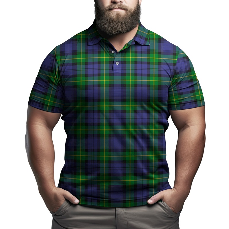 Meldrum Tartan Mens Polo Shirt
