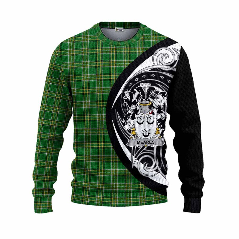 Meares Irish Clan Knitted Sweater Celtic Circle Style