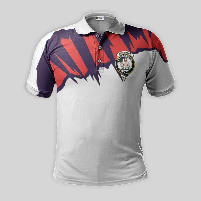 Aikenhead Clan Crest Polo Shirt with Retro Sport Style