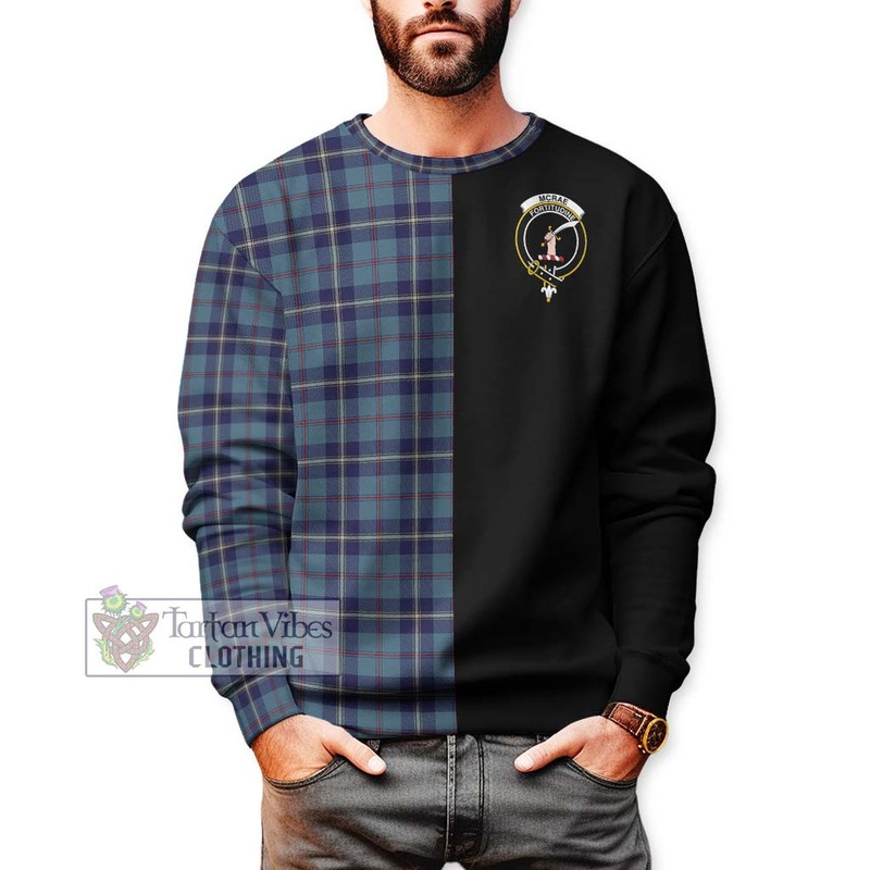 McRae of America Tartan Sweatshirt with Family Crest and Half Of Me Style