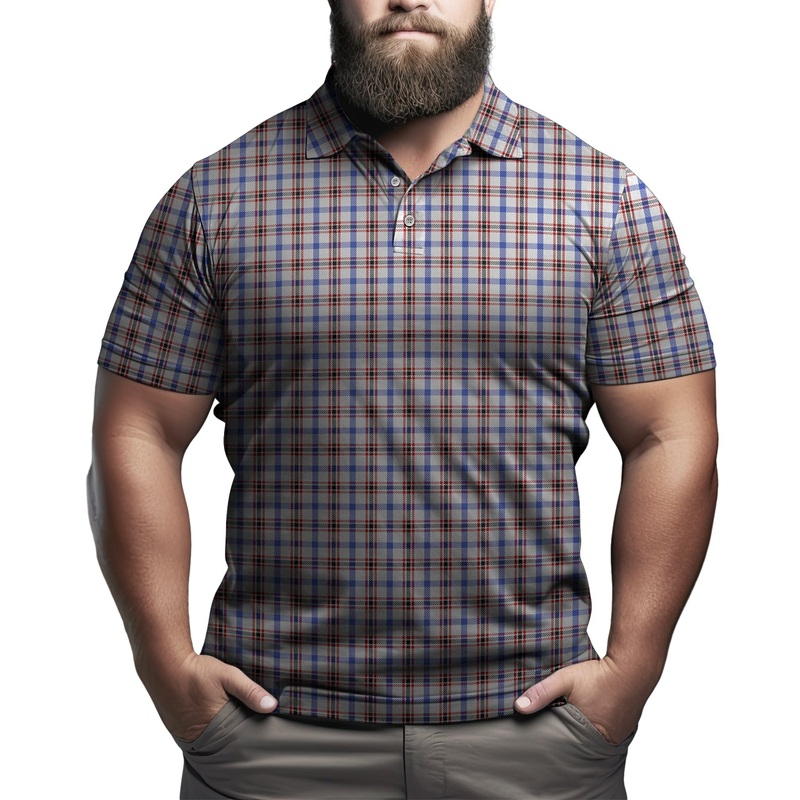 Boswell Tartan Mens Polo Shirt